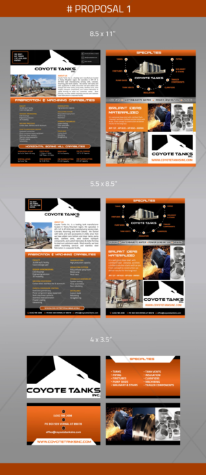 Fabrication and machining company needing printed material designs. | Flyer-Design von DA.