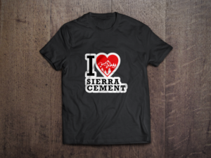I HEART Sierra Cement | T-Shirt-Design von normi