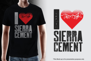I HEART Sierra Cement | T-Shirt-Design von gekgrfx