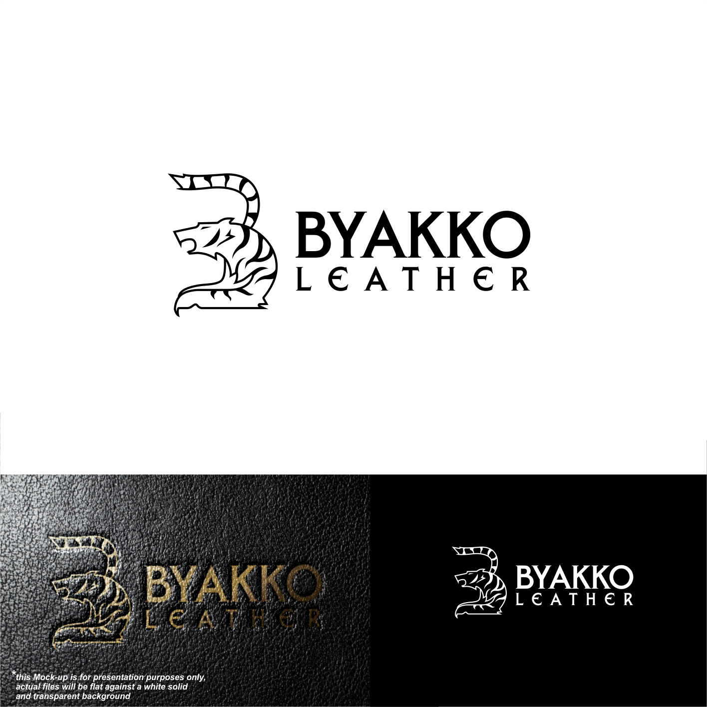 Logo Design by Arham Hidayat for Byakko Leather | Design #25118079