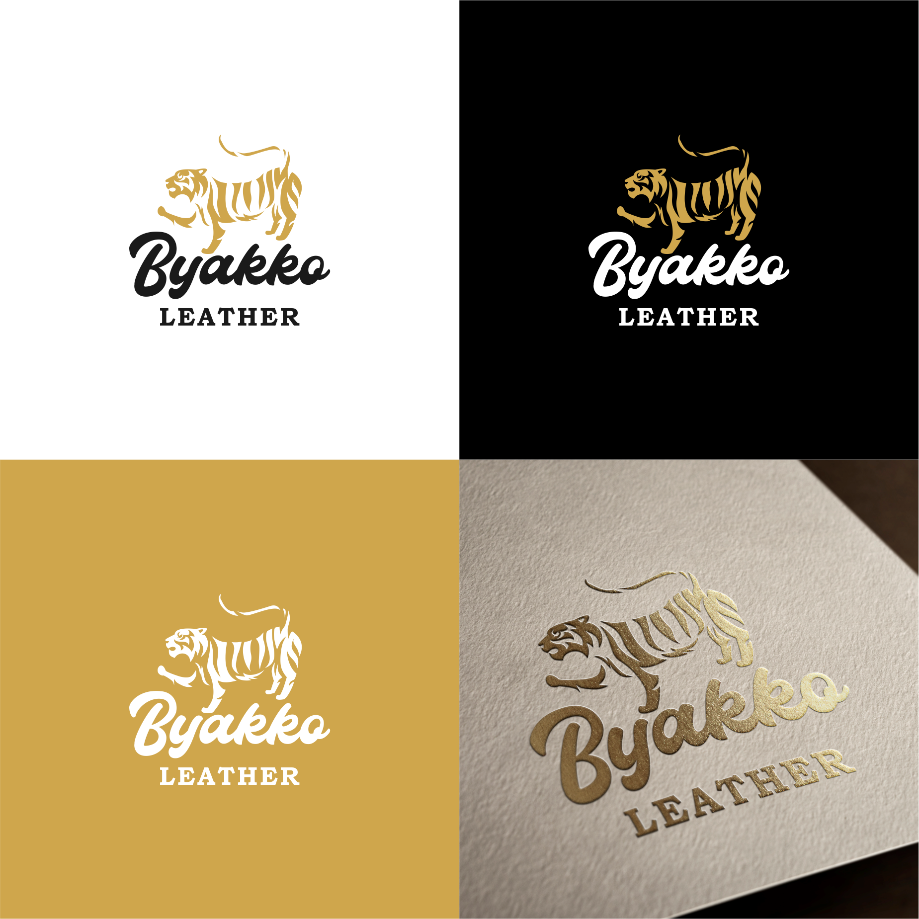 Diseño de Logo por HARIQ para Byakko Leather | Diseño #25105705