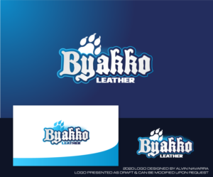 Logo Design by alvinnavarra for Byakko Leather | Design: #25127340