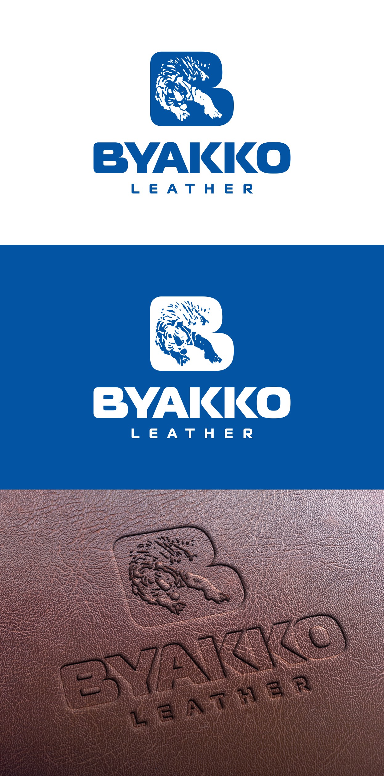 Logo-Design von bojboga für Byakko Leather | Design #25138206