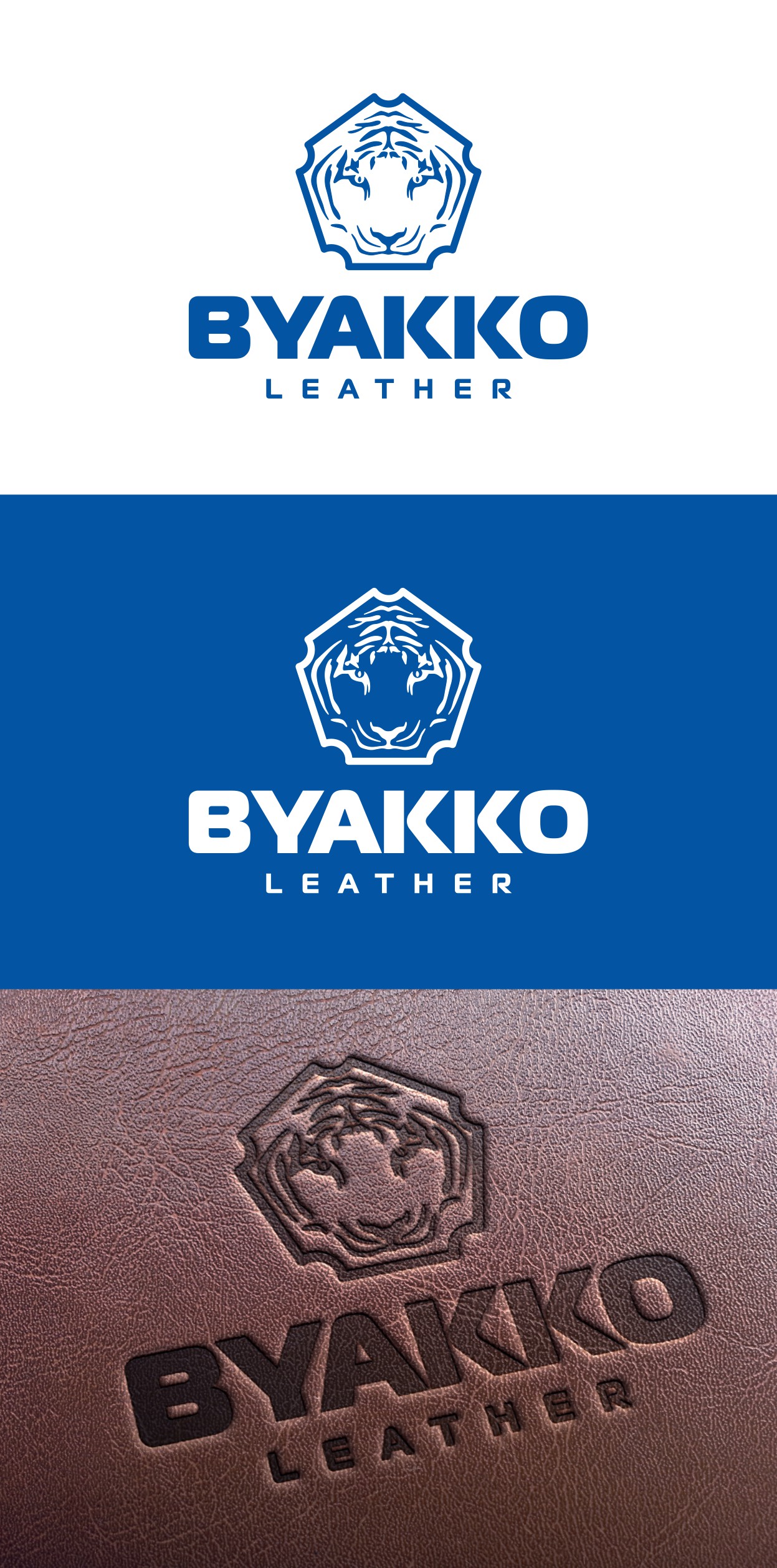 Logo Design by bojboga for Byakko Leather | Design #25138207