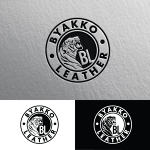 Byakko Leather | Diseño de Logo por Rii