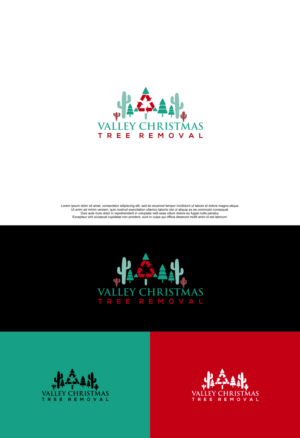 Valley Christmas Tree Removal | Logo Design by siti MWDesign