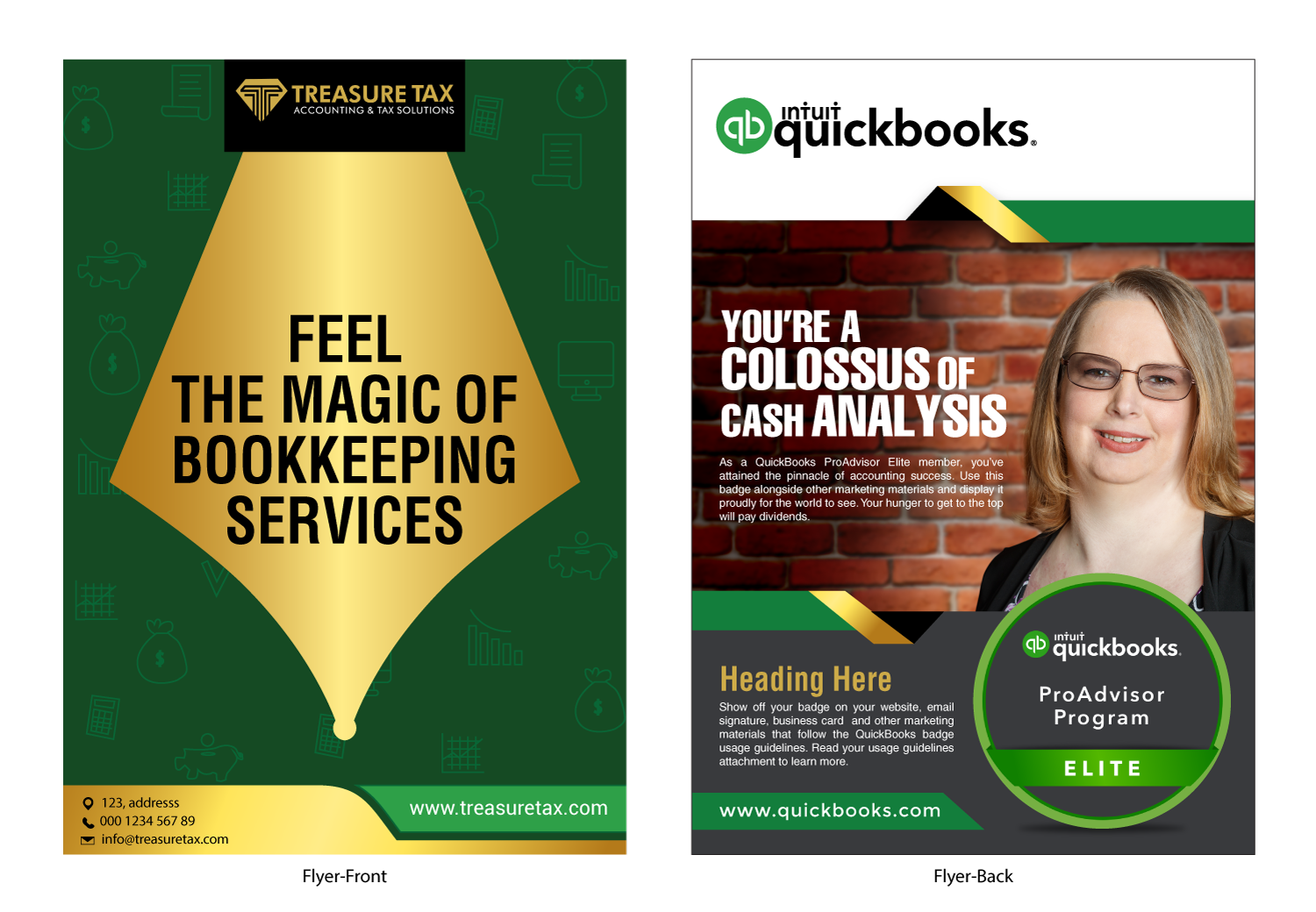 Flyer Design by Harish 33 for Treasure Tax, LLC | Design #25136977
