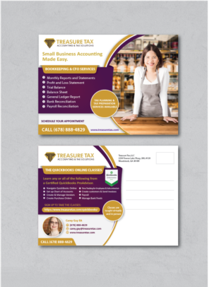 Flyer Design by alex989 for Treasure Tax, LLC | Design: #25121204