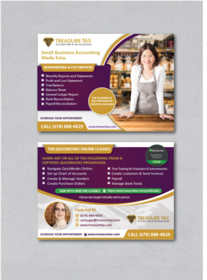 Flyer Design by alex989 for Treasure Tax, LLC | Design: #25128795