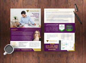 Flyer Design by chandrayaan.creative for Treasure Tax, LLC | Design: #25115225