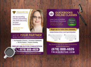 Flyer Design by chandrayaan.creative for Treasure Tax, LLC | Design: #25130010