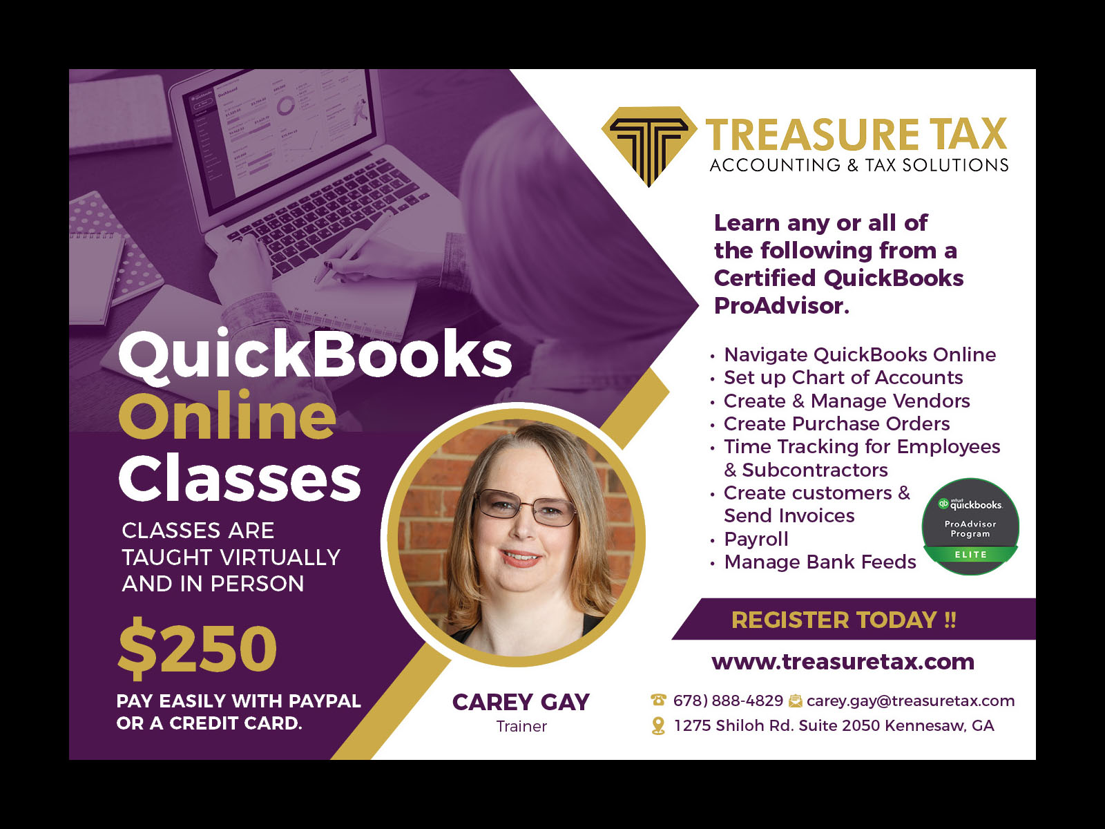Flyer-Design von rkailas für Treasure Tax, LLC | Design #25107640