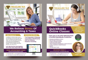 Design de Flyer par rkailas pour Treasure Tax, LLC | Design #25131253