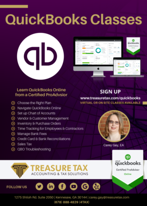 Flyer Design by CDS Creative for Treasure Tax, LLC | Design: #25190423