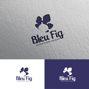 Bleu Fig Gourmet Boards and Boxes | Logo Design by Rii