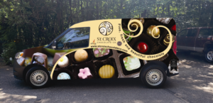 Diseño de Rotulación de Vehículo por jancon 2 para St. Croix Chocolate Company | Diseño: #25159987