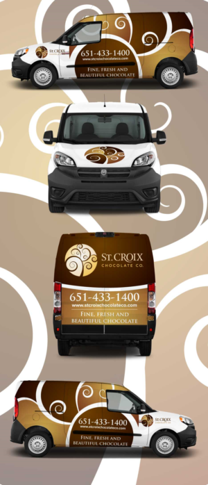 Car Wrap-Design von Shumaila Kiran für St. Croix Chocolate Company | Design: #25113109