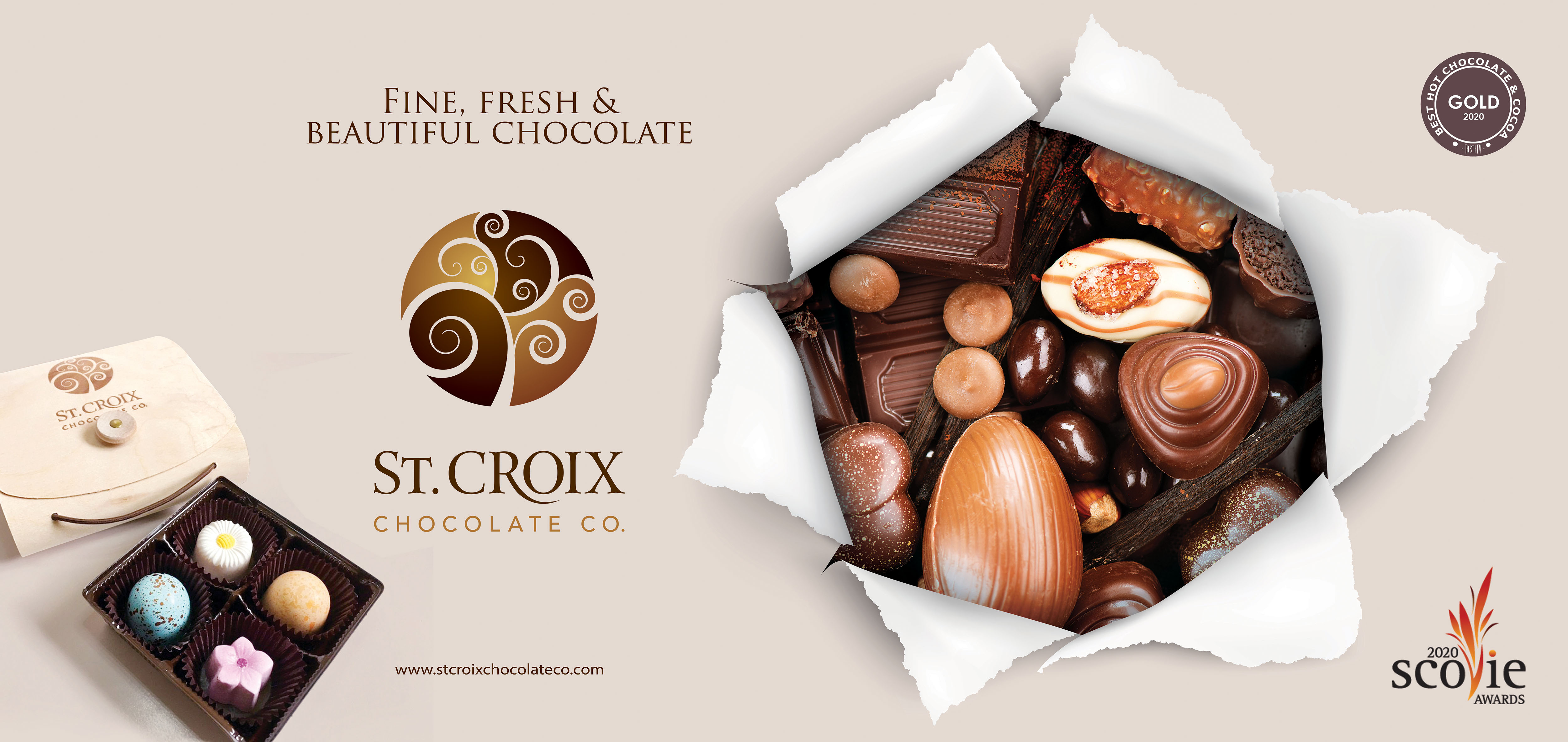Diseño de Rotulación de Vehículo por SpaceM para St. Croix Chocolate Company | Diseño #25107971
