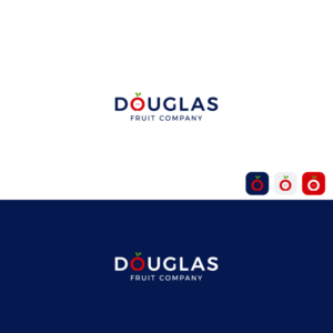 Douglas Fruit Company | Logo-Design von Gisella Guzmán