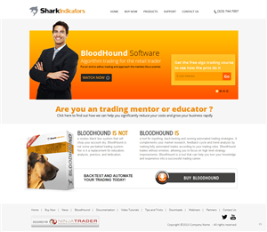 Graphic Design by pb for SharkIndicators | Design: #3030488