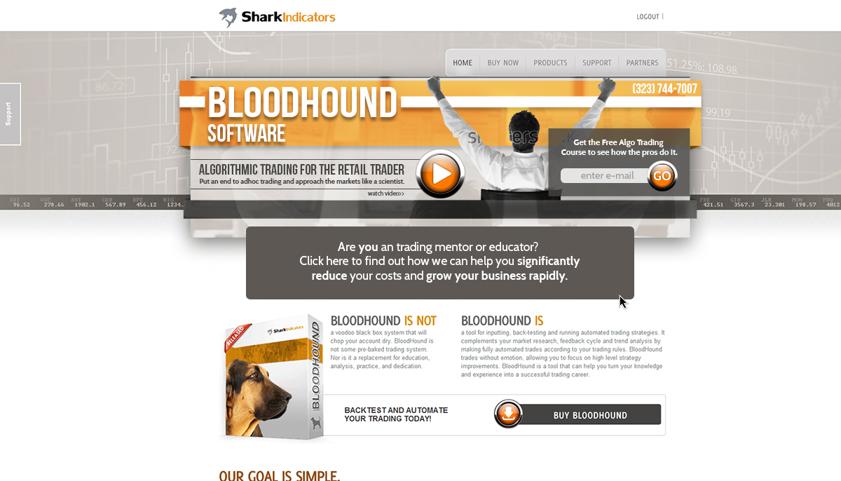 Graphic Design by Glass Mountain Design for SharkIndicators | Design #3030953