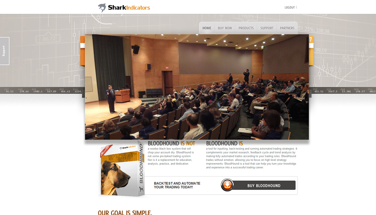 Graphic Design by Glass Mountain Design for SharkIndicators | Design #3030959