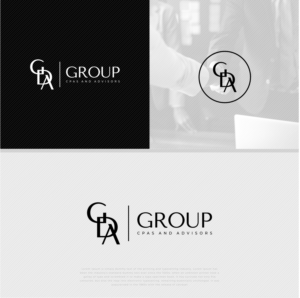 Logo: GDA | Firm Name: GDA Group | Tagline: CPAs and Advisors | Logo Design by GVisions