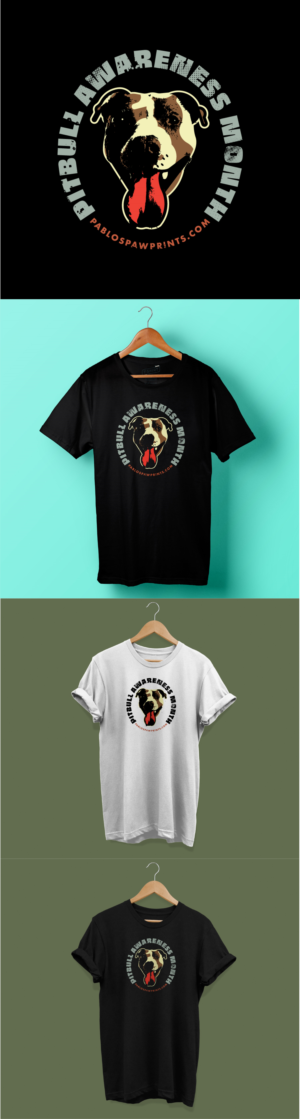 T-shirt Design by 1Concept for Pablo's Paw Prints | Design #25118594