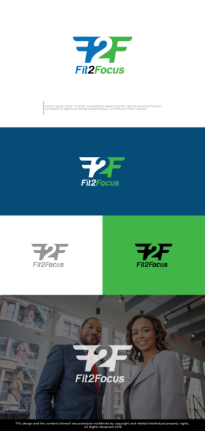 Fit2Focus | Logo Design by Kim Ji
