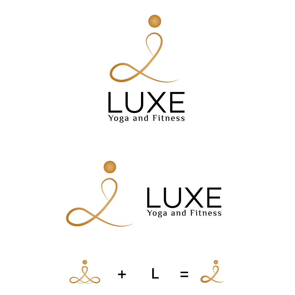 Logo-Design von Abdalla Meselhy für Luxe Yoga and Fitness  | Design #25116157