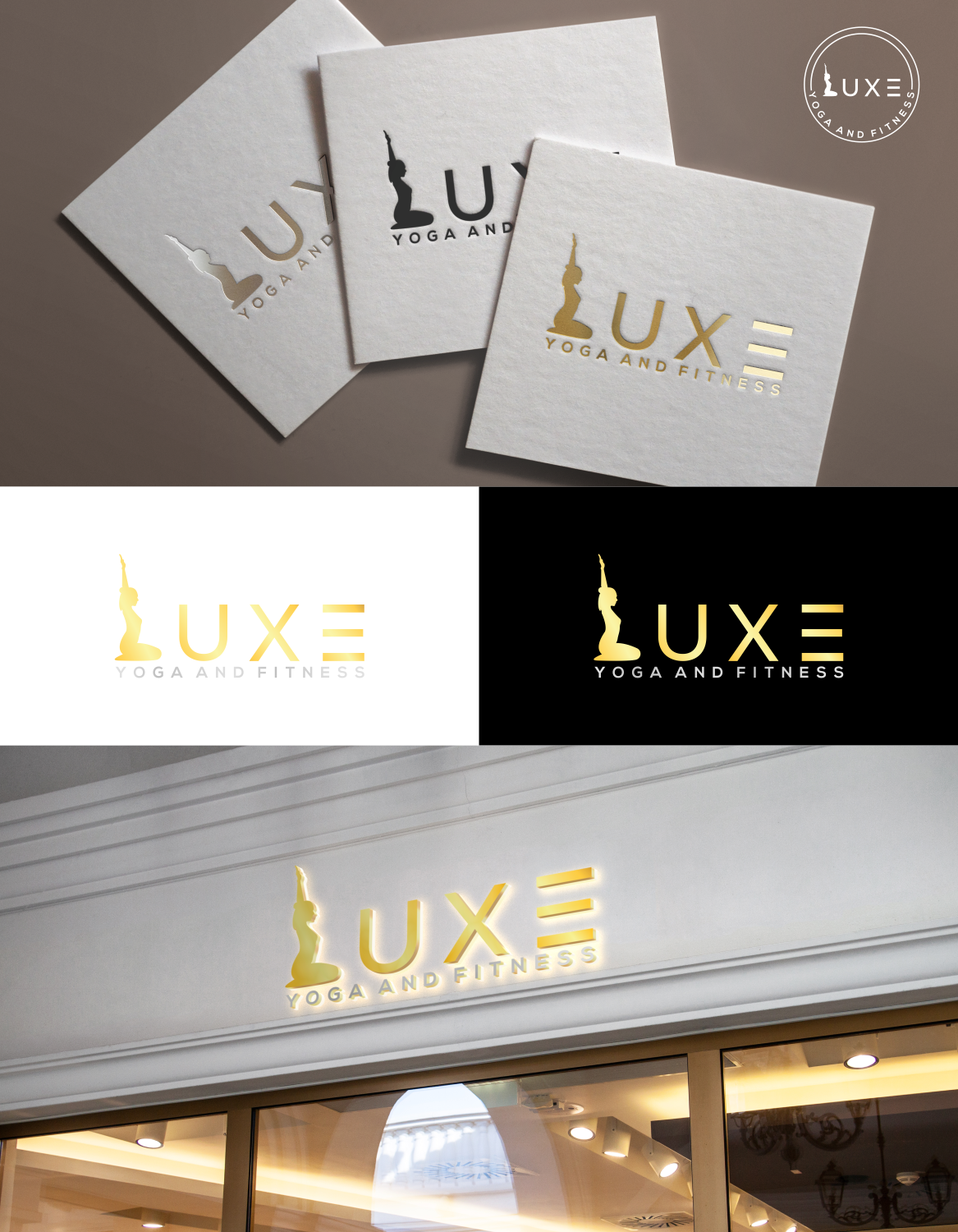 Design de Logo par Aditya.DwiRama pour Luxe Yoga and Fitness  | Design #25117705