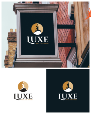 Logo Design by Md Shehidul Islam Rimon for Luxe Yoga and Fitness  | Design: #25116089