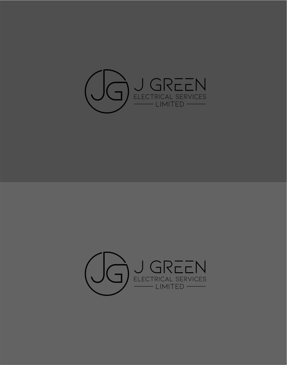 Logo Design by Robby SC for J Green Electrical Services Limited | Design #25147388