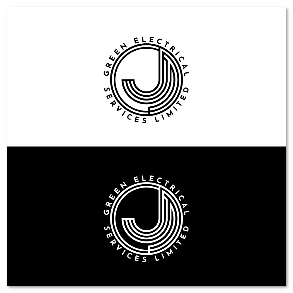 Logo Design by Sujit Banerjee for J Green Electrical Services Limited | Design #25130008