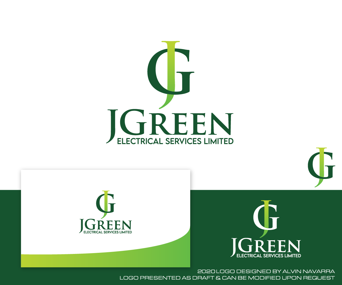 Logo Design by alvinnavarra for J Green Electrical Services Limited | Design #25144969