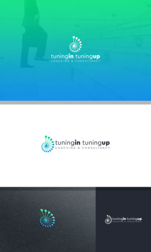 tuning in tuning up (with or without capitals). | Logo Design by JohnM.