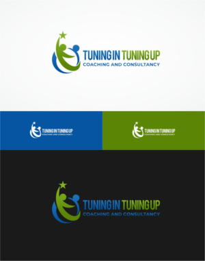 tuning in tuning up (with or without capitals). | Logo Design by Robby SC