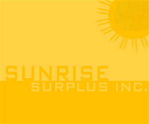 Logo Design by Onyx Bound for Sunrise Surplus Inc. | Design #3020916