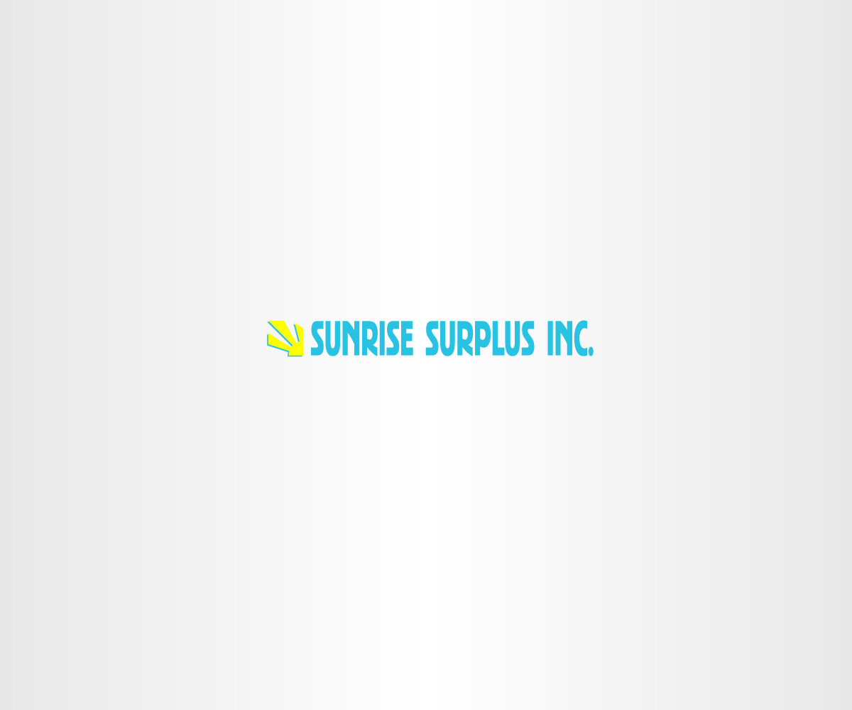 Logo-Design von Willowisp für Sunrise Surplus Inc. | Design #3020172