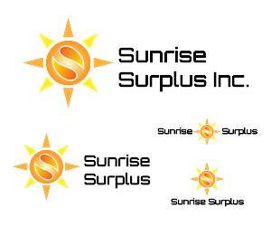 Logo Design by Mysterious Design X for Sunrise Surplus Inc. | Design #3077932