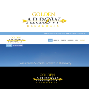Golden Arrow Resources  | Logo Design by CreativeFlows 2