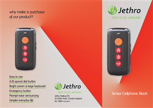 Brochure Design by Anmarkdesign for Jethro Senior Technology Ltd. | Design #3040855