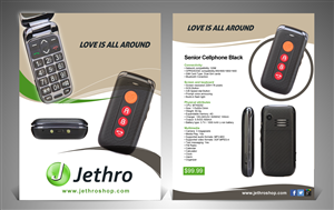 Brochure Design by designgreen for Jethro Senior Technology Ltd. | Design: #3023083