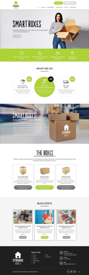 Web Design by pb for this project | Design: #25124384