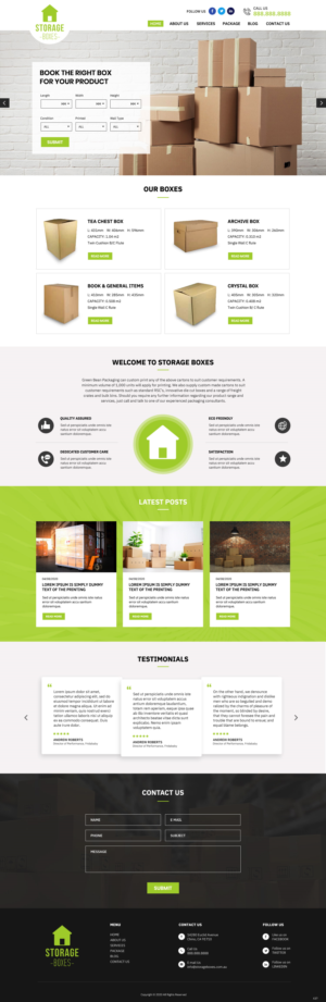 Web Design by pb for this project | Design: #25124396