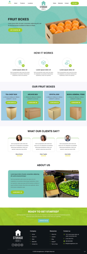 Web Design by pb for this project | Design: #25131986