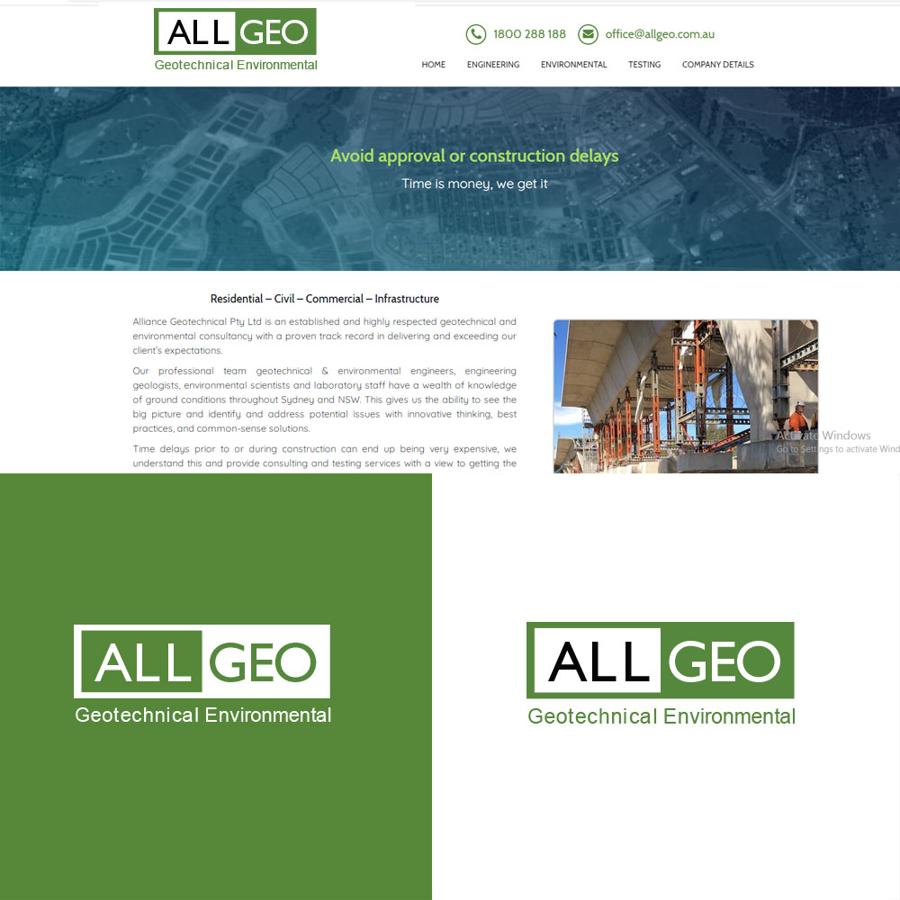 Logo Design by CreativeFlows 2 for Alliance Geotechnical | Design #25119555
