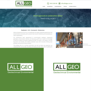 Diseño de Logo por CreativeFlows 2 para Alliance Geotechnical | Diseño #25119555