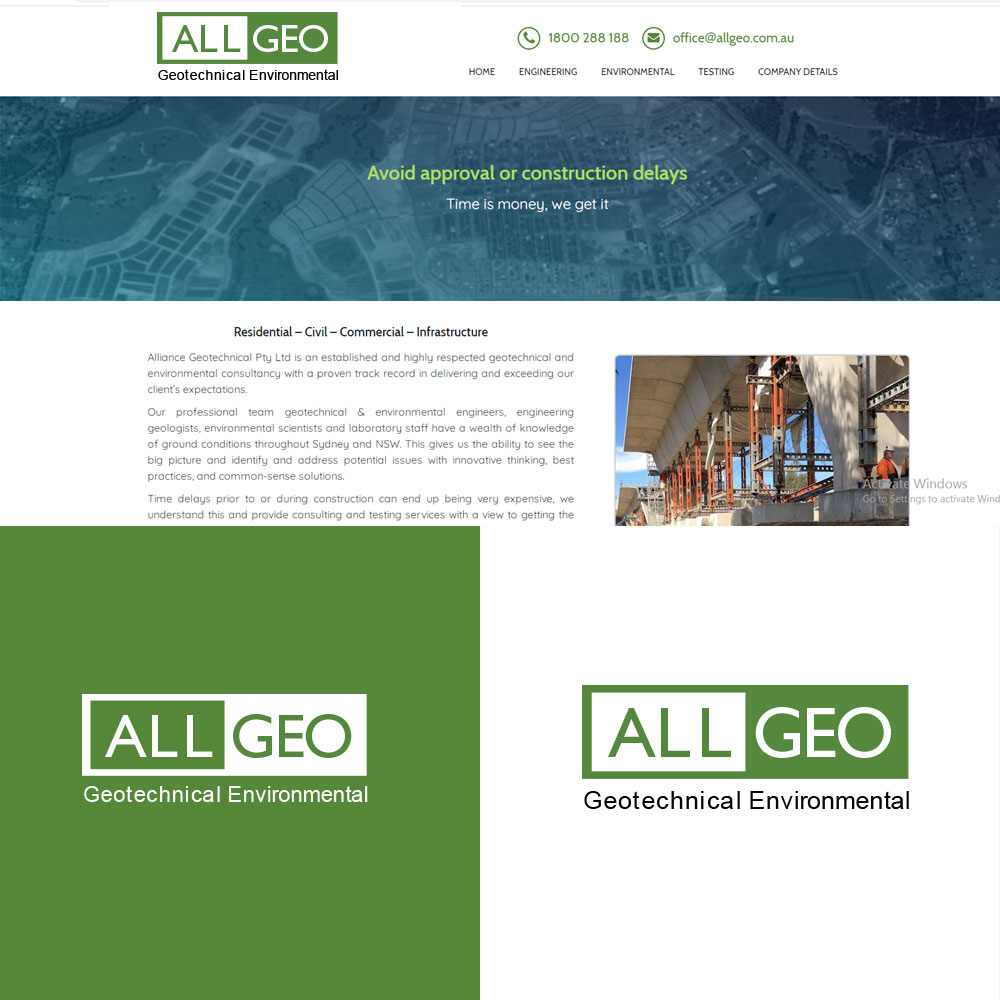 Logo Design by CreativeFlows 2 for Alliance Geotechnical | Design #25119573