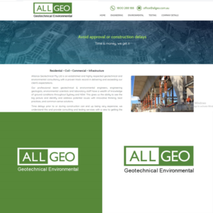 Logo Design by CreativeFlows 2 for Alliance Geotechnical | Design: #25119573